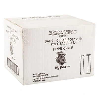 3LB Poly Bag, 500/Case