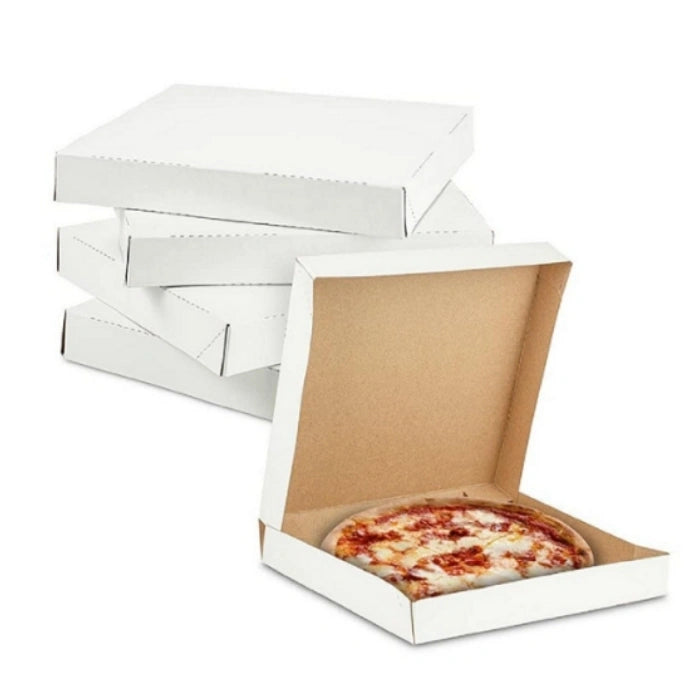 8x8 White  Pizza Boxes