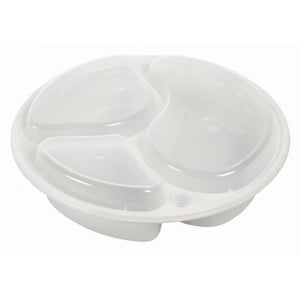 48 Oz. 3-Compartment Round Combo Container, 150/Case