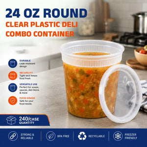 24 oz Deli Container