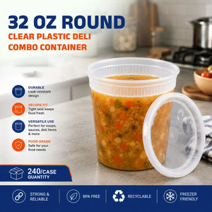 32 oz Deli Container