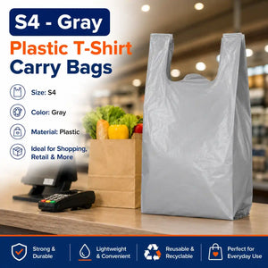 Gray T-Shirt Bag