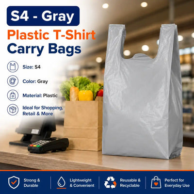 Gray T-Shirt Bag