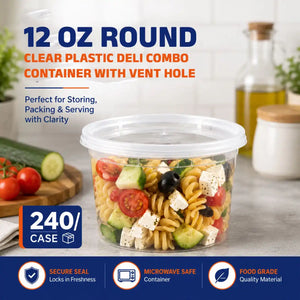 12 oz Round Deli Container