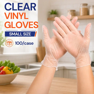 Clear Vinyl Gloves