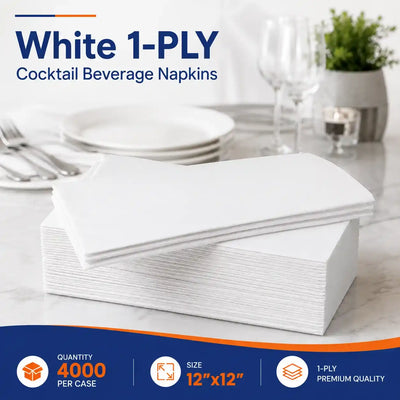 1 Ply Cocktail Napkins