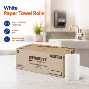 White Paper Roll Towel