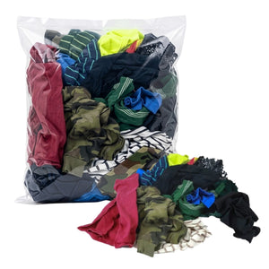 Wiping Colored Cotton Cleaning Rags – Durable, Reusable & Absorbent Cloths for Industrial & Commercial Cleaning