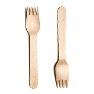 Wooden Forks, 6.25", Eco- Friendly, Compostable, 1000/Case