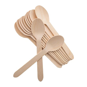 Wooden Spoon, 6.25", Eco- Friendly, Compostable, 1000/Case